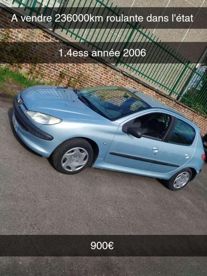 Peugeaot 206, Auto's, Peugeot, Voorwielaandrijving, Blauw, 5 deurs, Particulier