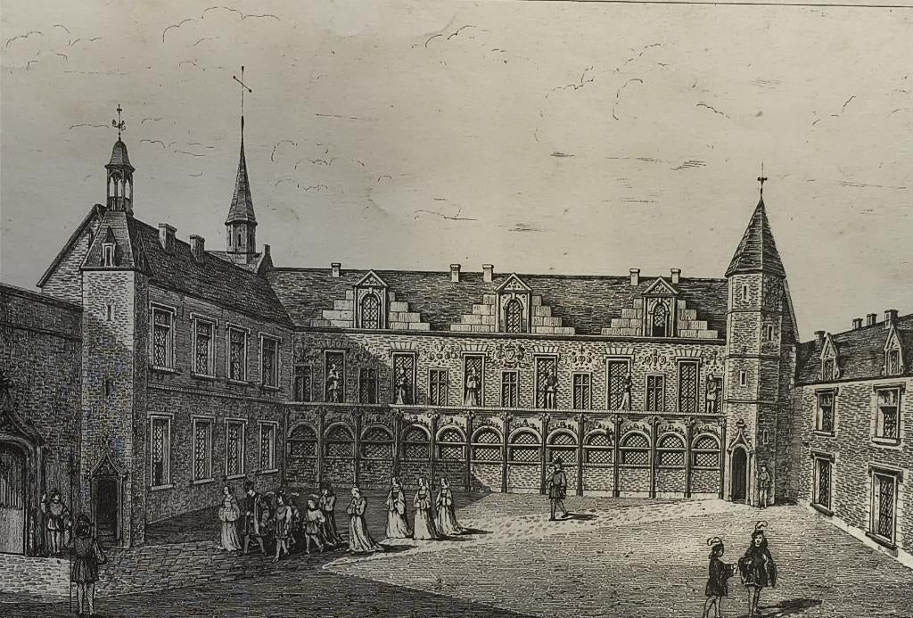 Cour intérieure du Plessis-lès-Tours, Antiquités & Art, Enlèvement ou Envoi