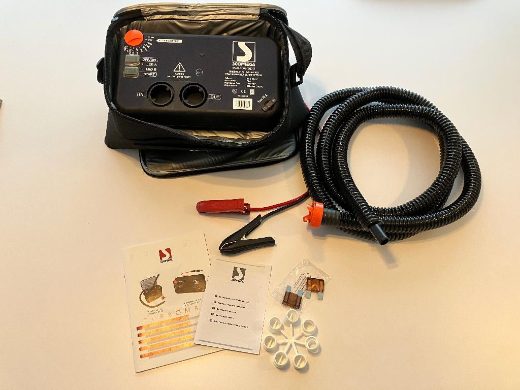 scoprega Turbomax electrische luchtpomp 12v, Ophalen, Zo goed als nieuw, Overige typen