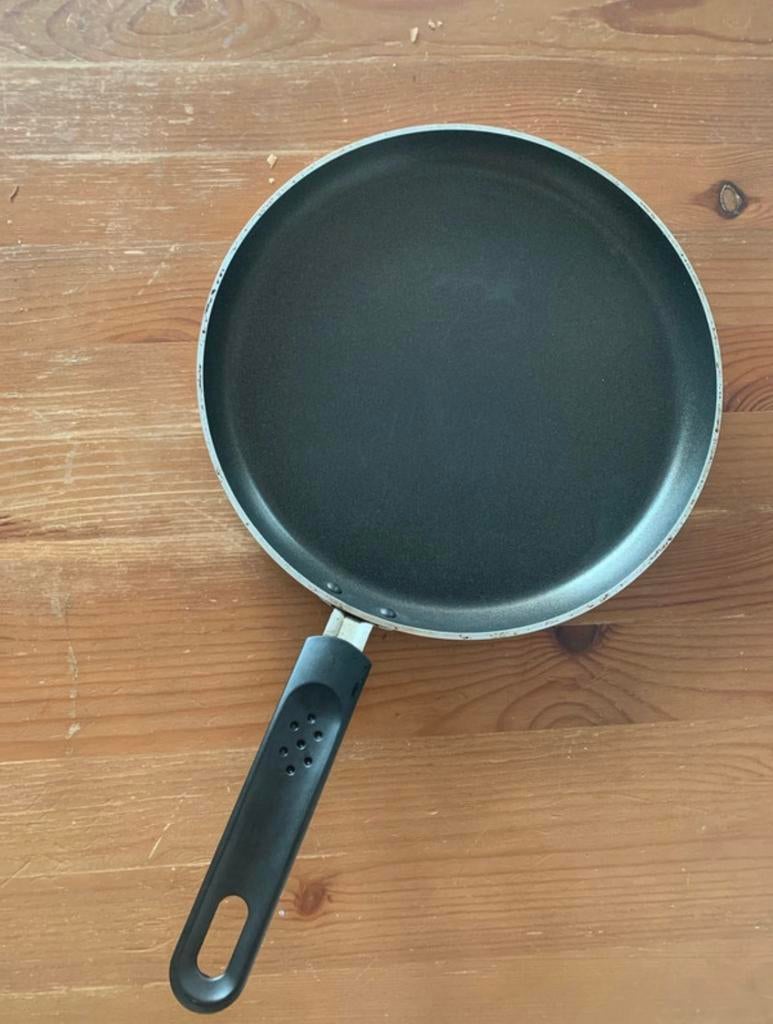 Tefal pannenkoekenpan, Huis en Inrichting, Keuken | Potten en Pannen, Gebruikt, Keramische plaat, Aluminium, Ophalen of Verzenden