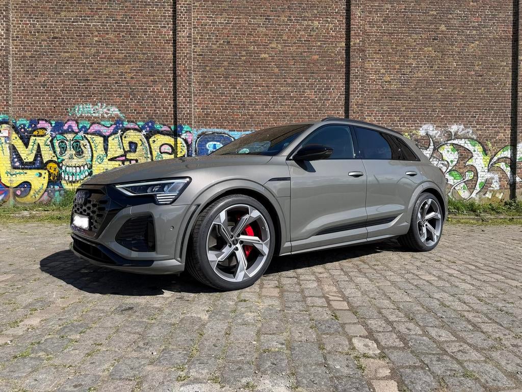 Audi SQ8 Etron met garantie, Auto's, Audi, Automaat, Q8 e-tron, Leder, Elektrisch