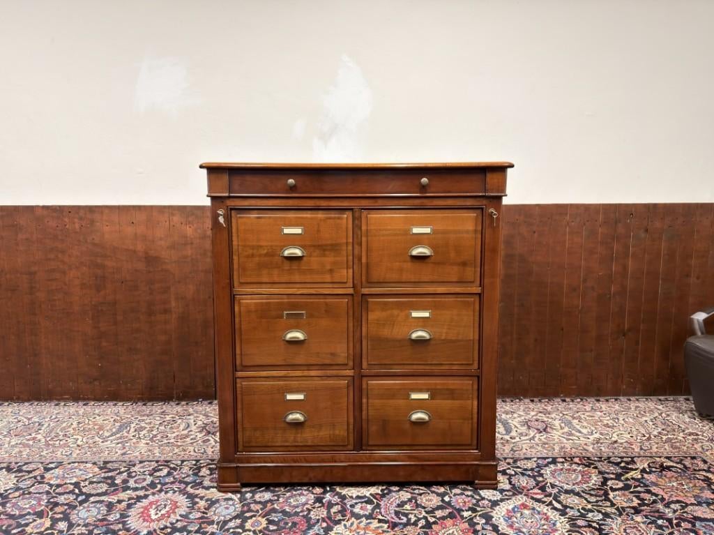 Klassiek Italiaanse Kantoorkast Archiefkast Ladekast, Enlèvement