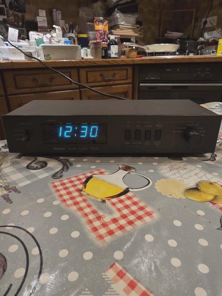 National Panasonic Technics TE 97 - Tijdschakelaar, Audio, Tv en Foto, Versterkers en Ontvangers, Ophalen of Verzenden, Gebruikt