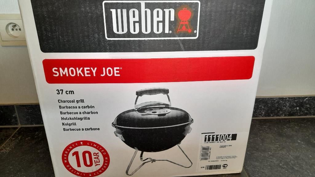 Barbecue Weber Smokey Joe 37 cm Nieuw, Ophalen, Nieuw, Weber