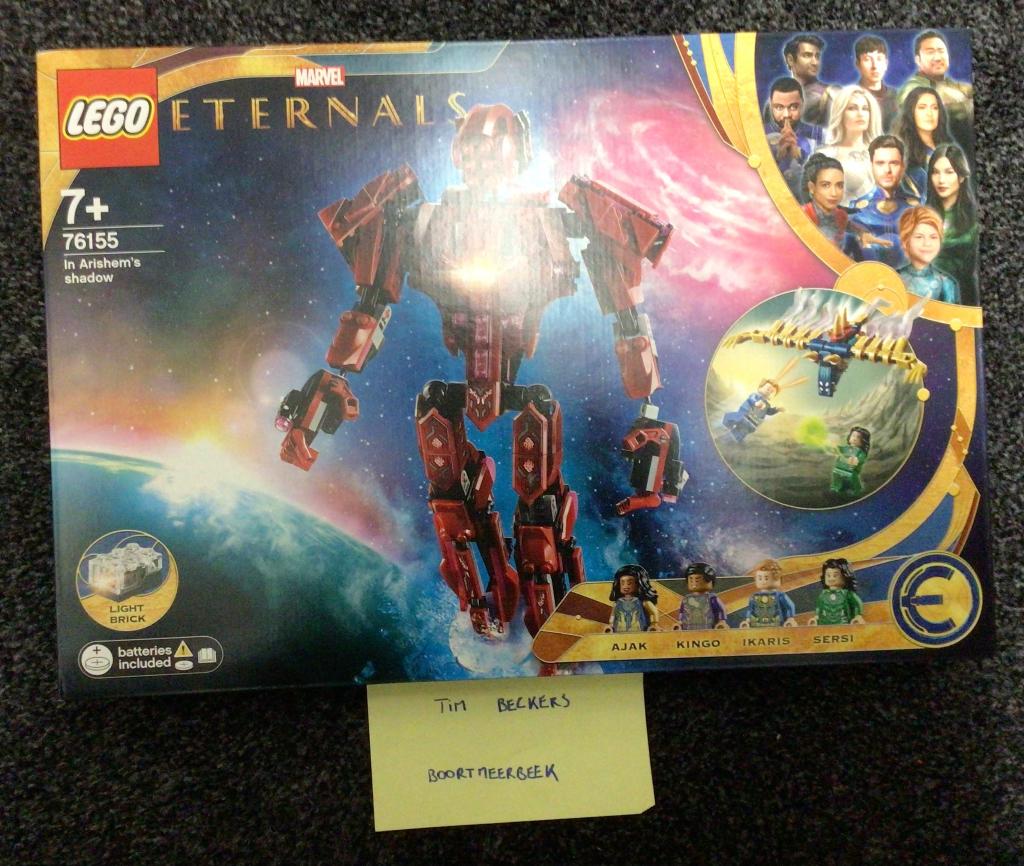 Lego - Marvel The Eternals In de schaduw van Arishem (76155), Ophalen, Nieuw, Complete set, Lego