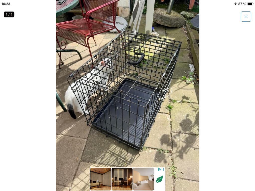 Cages pour chiens, Animaux & Accessoires, Maisons pour chiens, Enlèvement, Comme neuf