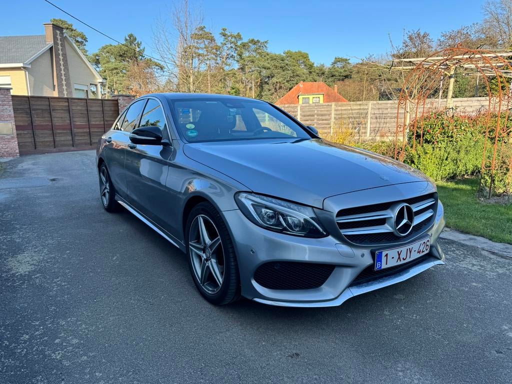 Mercedes c220d amg pakket, Auto's, Achterwielaandrijving, 4 cilinders, Leder, 5 deurs