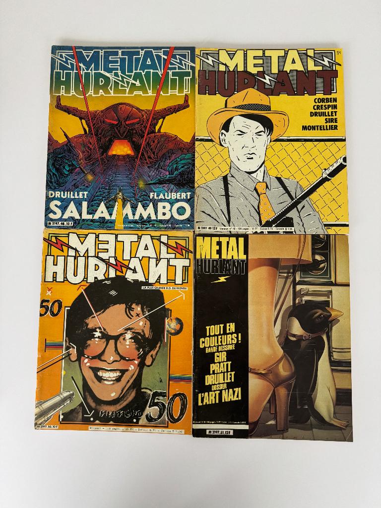 Métal Hurlant années 80, Livres, Plusieurs BD, Enlèvement, Utilisé