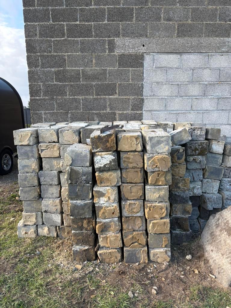 Bakstenen, Tuin en Terras, Ophalen, Gebruikt, Overige materialen, Overige typen