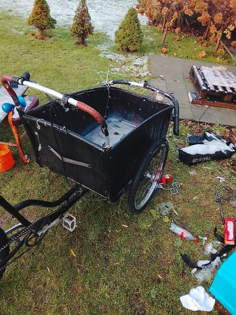 Bakfiets, Ophalen, Gebruikt, Goederen, Overige merken