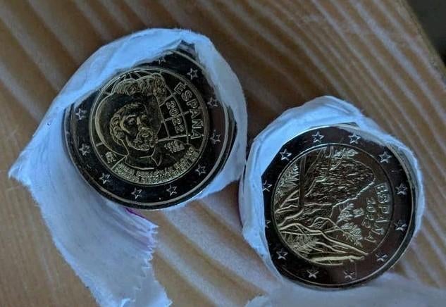 Commemoratieve 2 euromunten Spanje 2022, Enlèvement ou Envoi, Espagne
