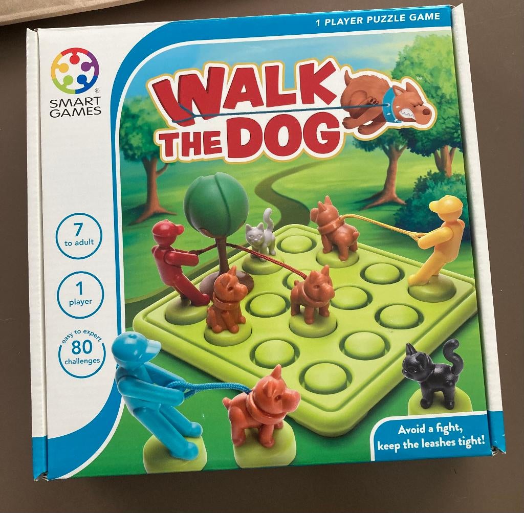 Walk the dog van SmartGames denkspel, Ophalen of Verzenden, Zo goed als nieuw, Overige typen