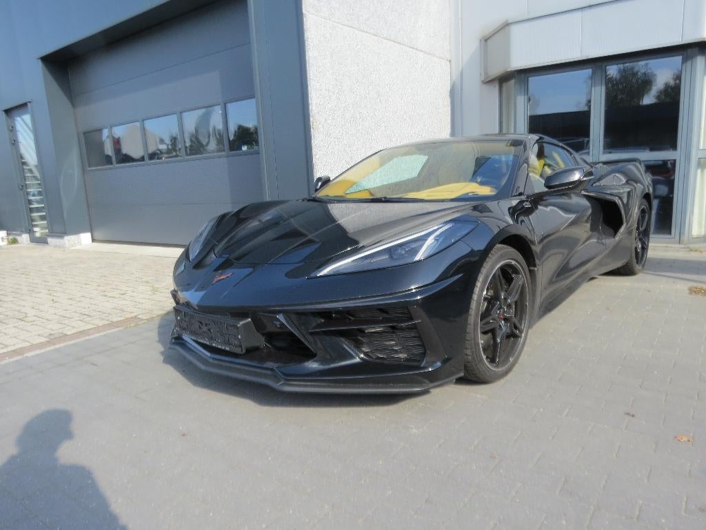 Chevrolet C8 Stingray 3LT 6.2 V8 coupé, Auto's, Automaat, Achterwielaandrijving, USB, Zwart