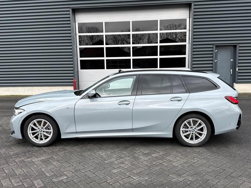 BMW 3-serie 320d, M-pakket, head up, panoramadak, 360 camera, Autos, Argent ou Gris, Achat, 4 portes, Entreprise