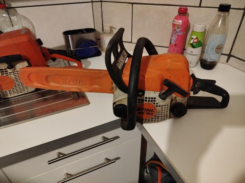 Tronçonneuse Stihl ms 180, Jardin & Terrasse, Enlèvement