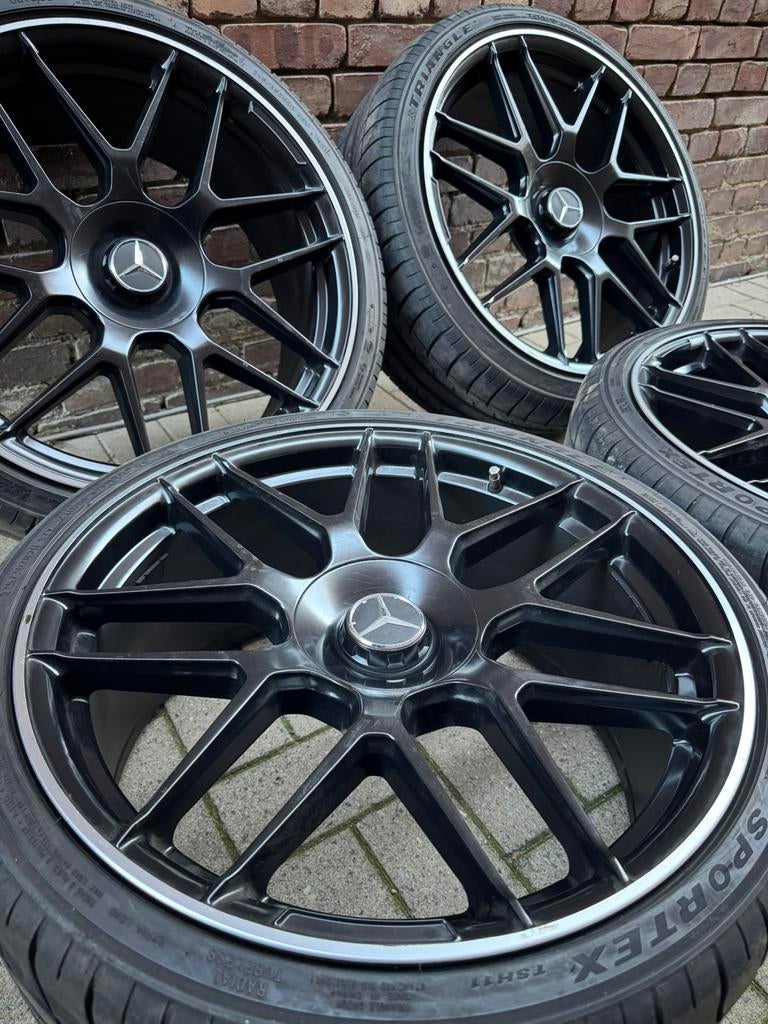 20’’Mercedes breedset (8,5/  2x 245/35/20 2x 275/30/20  2x 8, Enlèvement