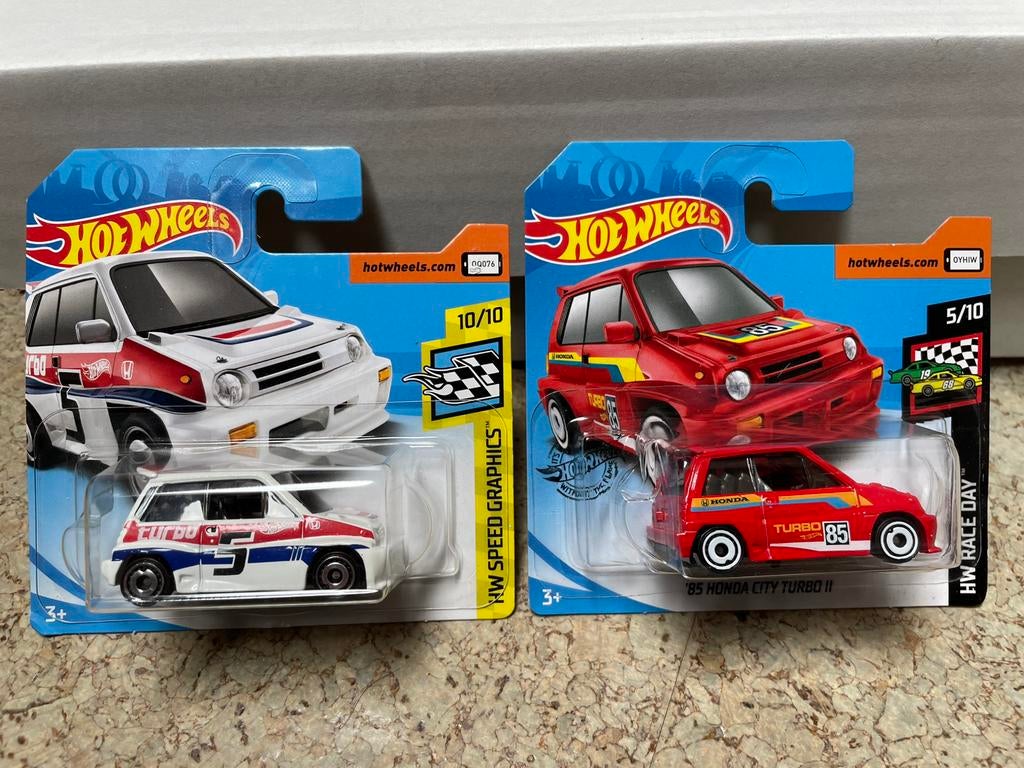 Hot wheels honda duo Hotwheels, Ophalen of Verzenden, Zo goed als nieuw