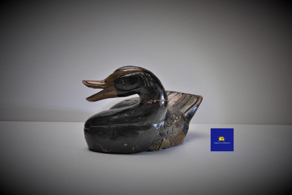 Houten gestileerde eend, Ophalen, Gebruikt, Dier