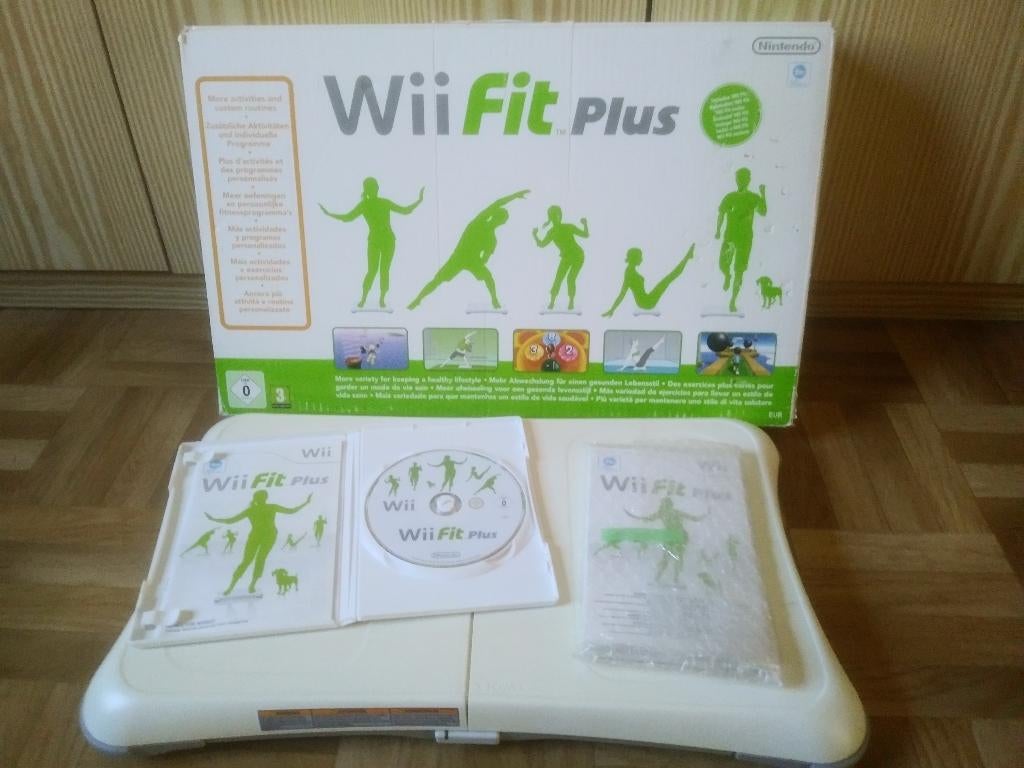 balance bord compleet met spel Wii Fit Plus voor Wii, Wii U, Games en Spelcomputers, Gebruikt, 1 speler, Ophalen of Verzenden