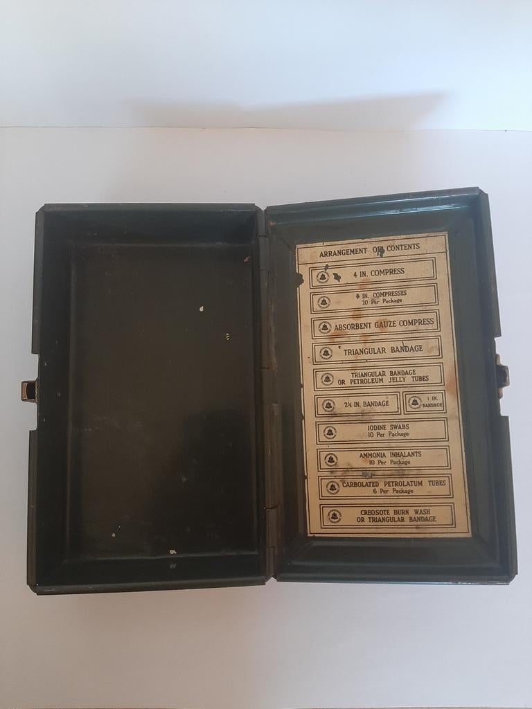 Trousse de premiers secours de la Seconde Guerre mondiale, Enlèvement ou Envoi