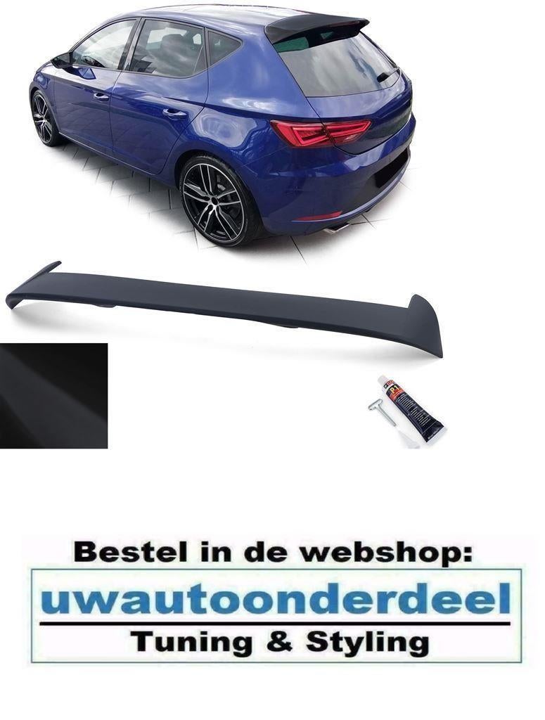 Dakspoiler Lip Dak Spoiler Mat Zwart Voor Seat Leon 5F, Envoi