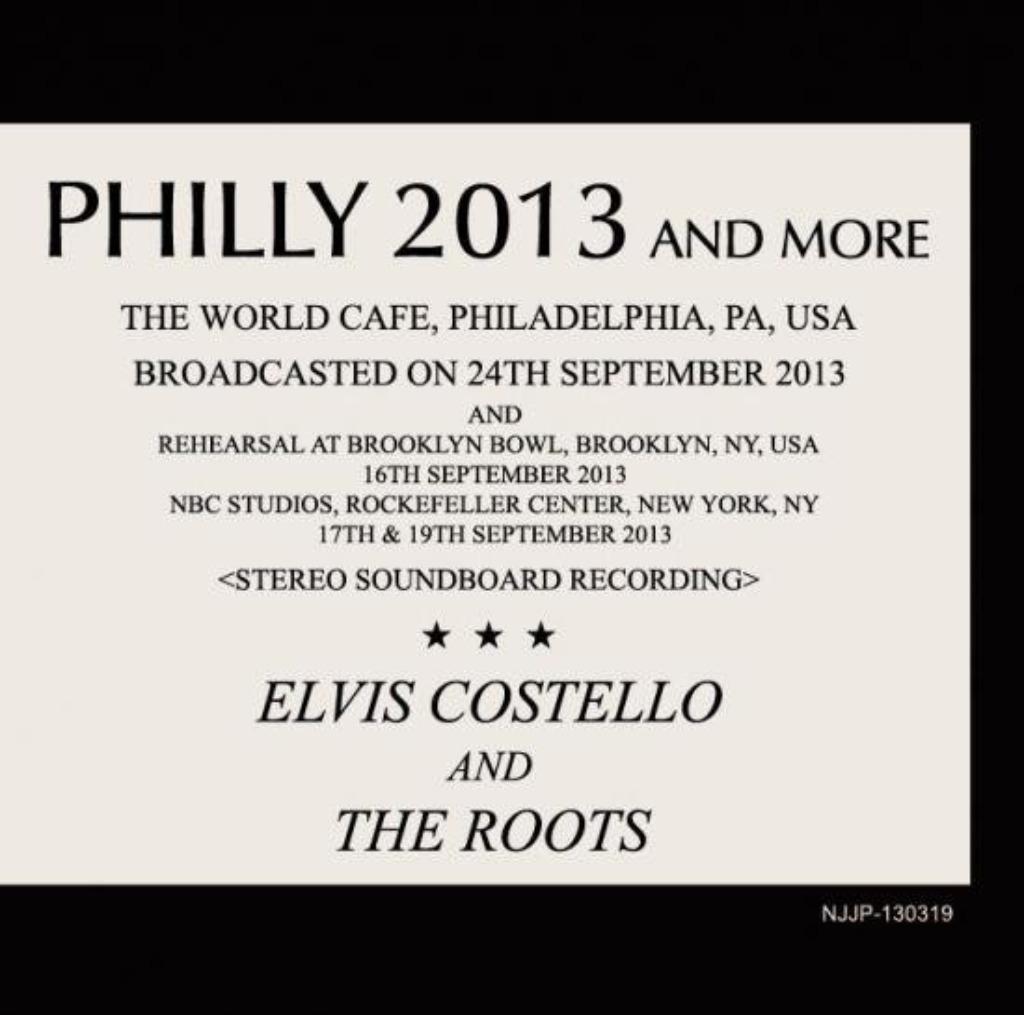 CD Elvis COSTELLO - Philly 2013 en meer, Cd's en Dvd's, Cd's | Rock, Zo goed als nieuw, Poprock, Verzenden