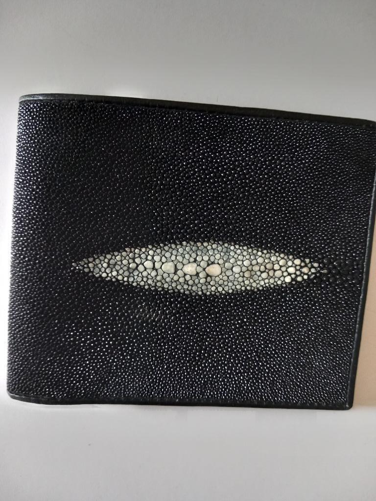 Portefeuille pour homme en Skinray (nouveau), Bijoux, Sacs & Beauté, Enlèvement, Neuf, Noir, Cuir