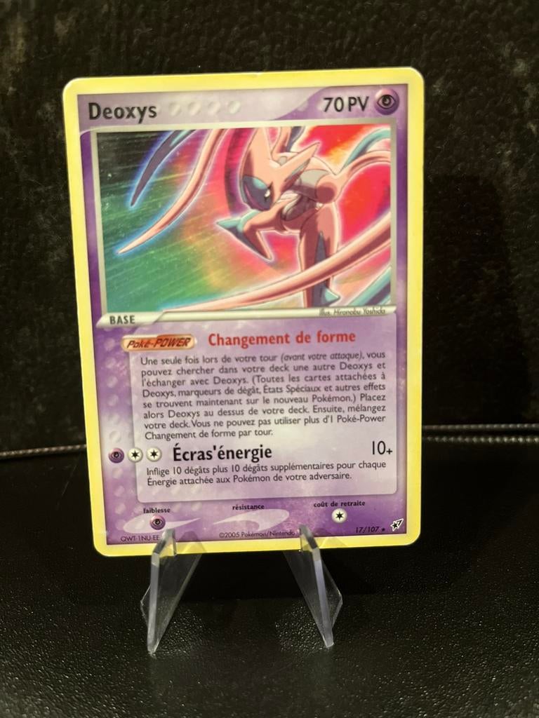 Carte pokemon Deoxys Rare 17/107  2005, Enlèvement ou Envoi, Comme neuf