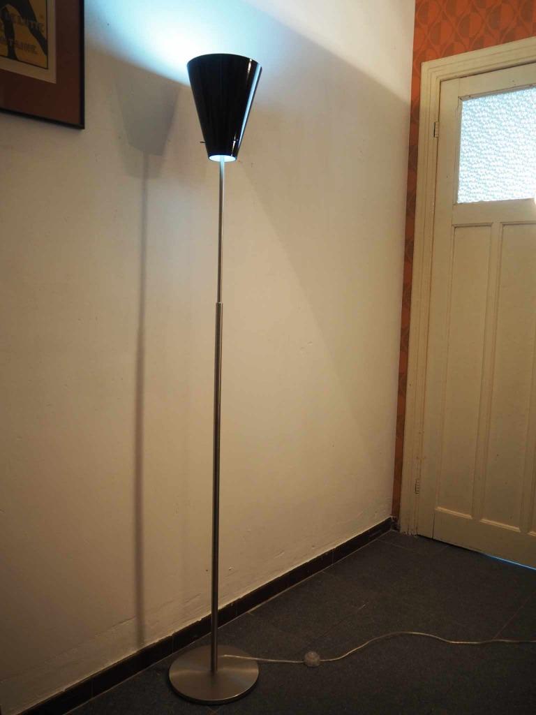 Massive staande lamp in art deco stijl, Huis en Inrichting, Lampen | Vloerlampen, Ophalen, Zo goed als nieuw, Art deco, 150 tot 200 cm