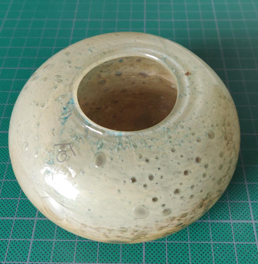 Vase Rasteli Vase Vase décoratif en verre brun-beige, Maison & Meubles, Moins de 50 cm, Enlèvement ou Envoi, Autres couleurs, Comme neuf