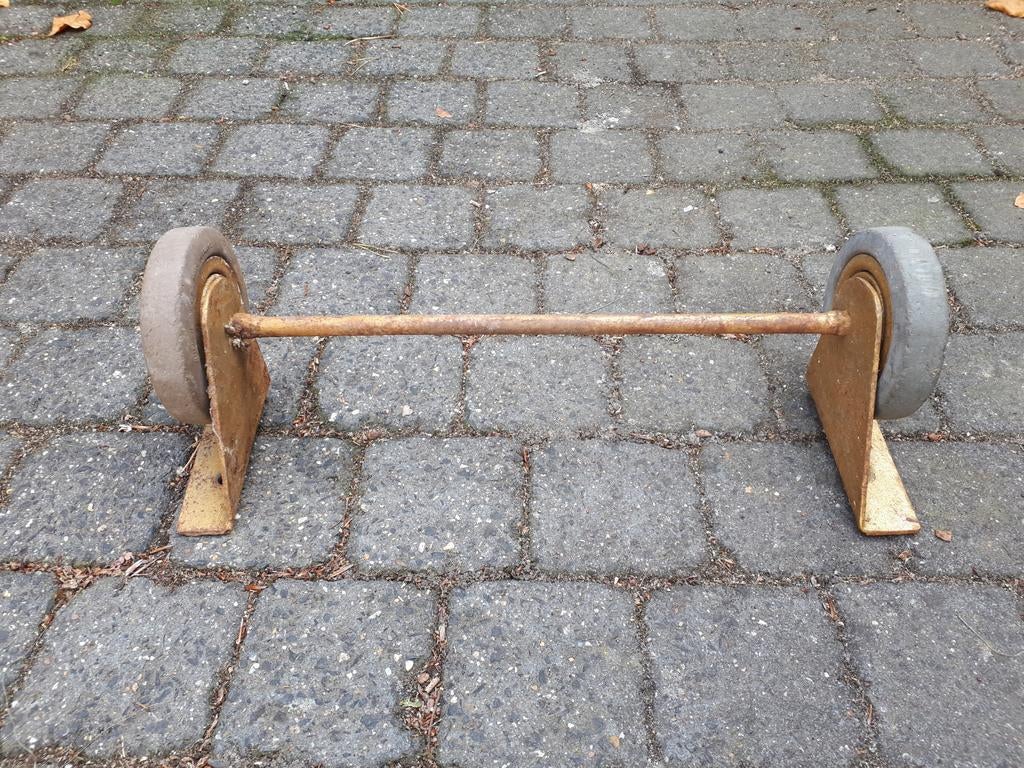 Scheppach wielen, Ophalen, Gebruikt