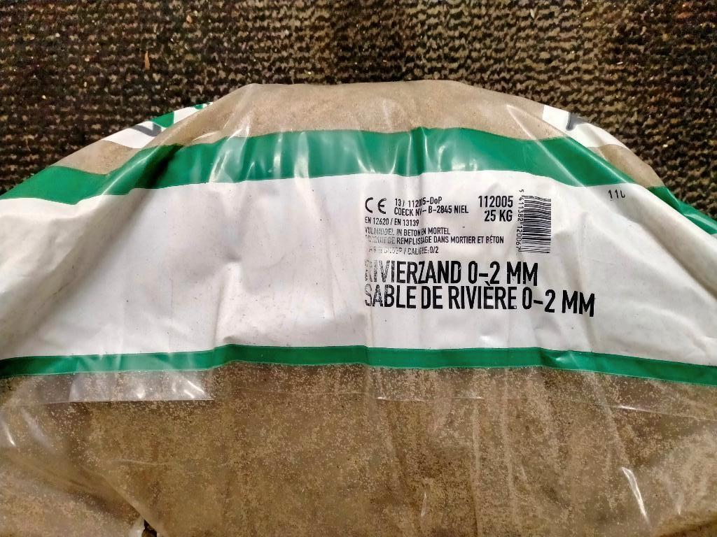 Sac de sable de rivière, Jardin & Terrasse, Sable, Enlèvement, Neuf