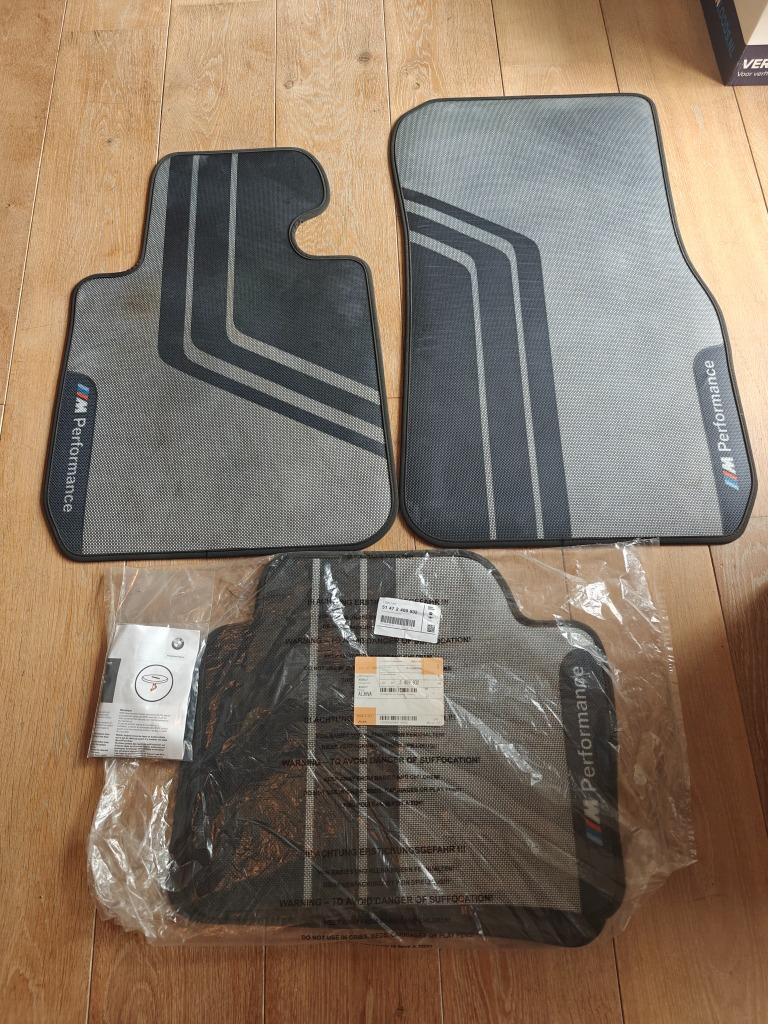 Tapis de voiture BMW M performance F30 F31 F80 - 4 pièces, Enlèvement ou Envoi, Utilisé, BMW