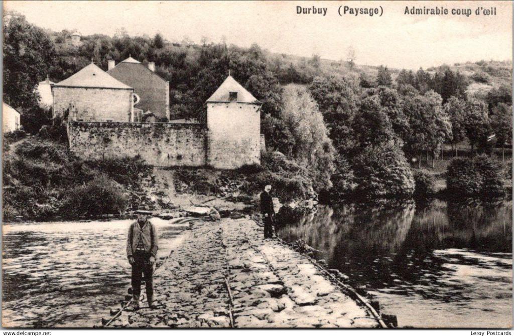 Un coup d'œil admirable, Durbuy (Paysage), Collections, Cartes postales | Belgique, Envoi, Non affranchie, Luxembourg