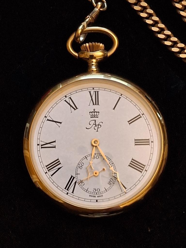 Montre de poche Roi Albert II et Reine Paola, Collections, Enlèvement ou Envoi, Neuf, Autres types