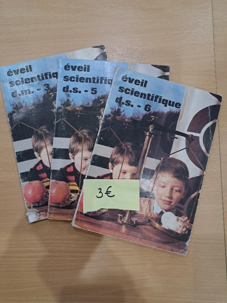Eveil scientifique - Lot de manuels scolaires Eveil, Livres, Enlèvement, Utilisé, Primaire