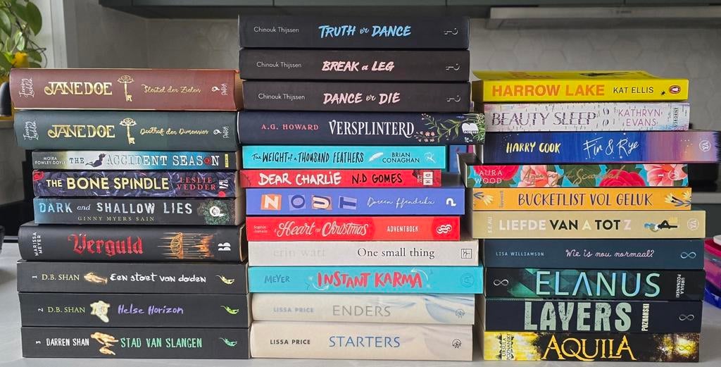 Heel wat Young Adult boeken zowel NL als Eng, Ophalen