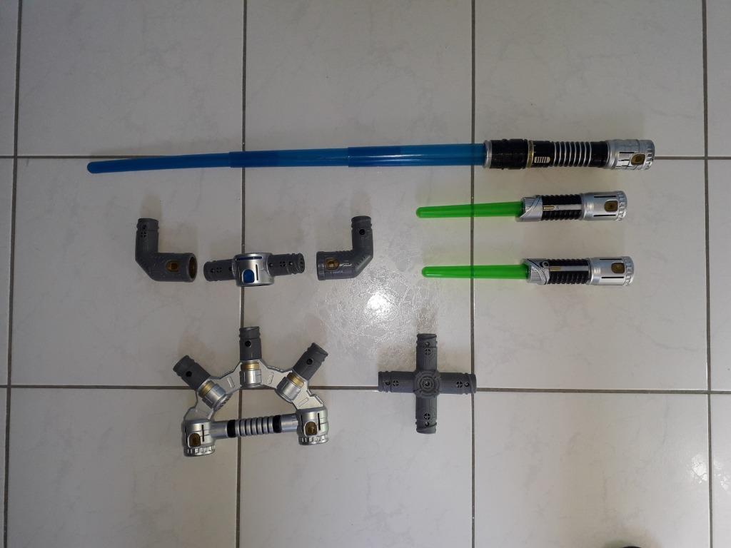 Star Wars lightsaber, Ophalen of Verzenden, Zo goed als nieuw