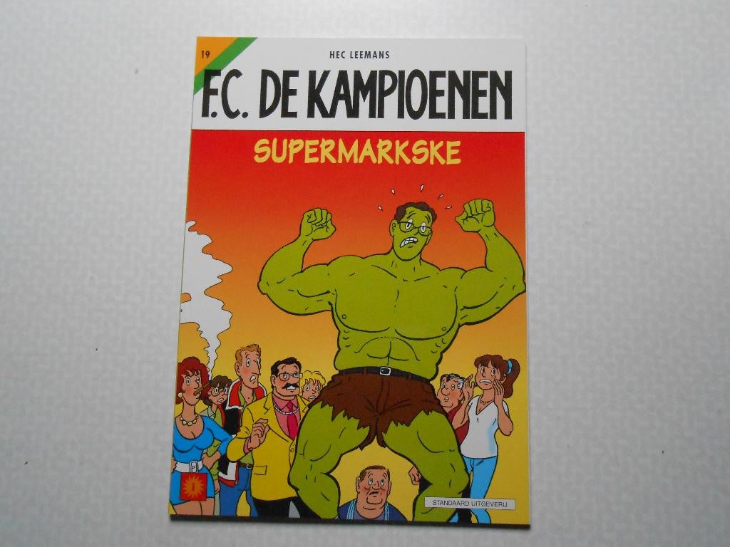 F.C. De kampioenen 19 Supermarkske 2001 1ste druk., Eén stripboek, Nieuw, Hec Leemans, Ophalen of Verzenden