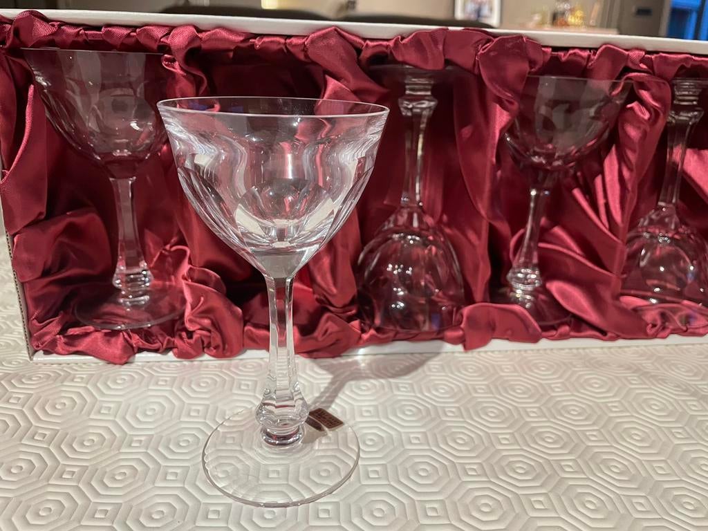 Moser kristal porto/witte wijn glazen, Ophalen, Nieuw, Overige typen