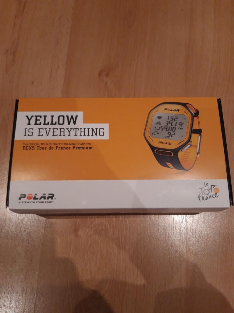 Montre de sport Polar RCX5 Tour de France Premium, Sports & Fitness, Enlèvement ou Envoi, Utilisé, Polar