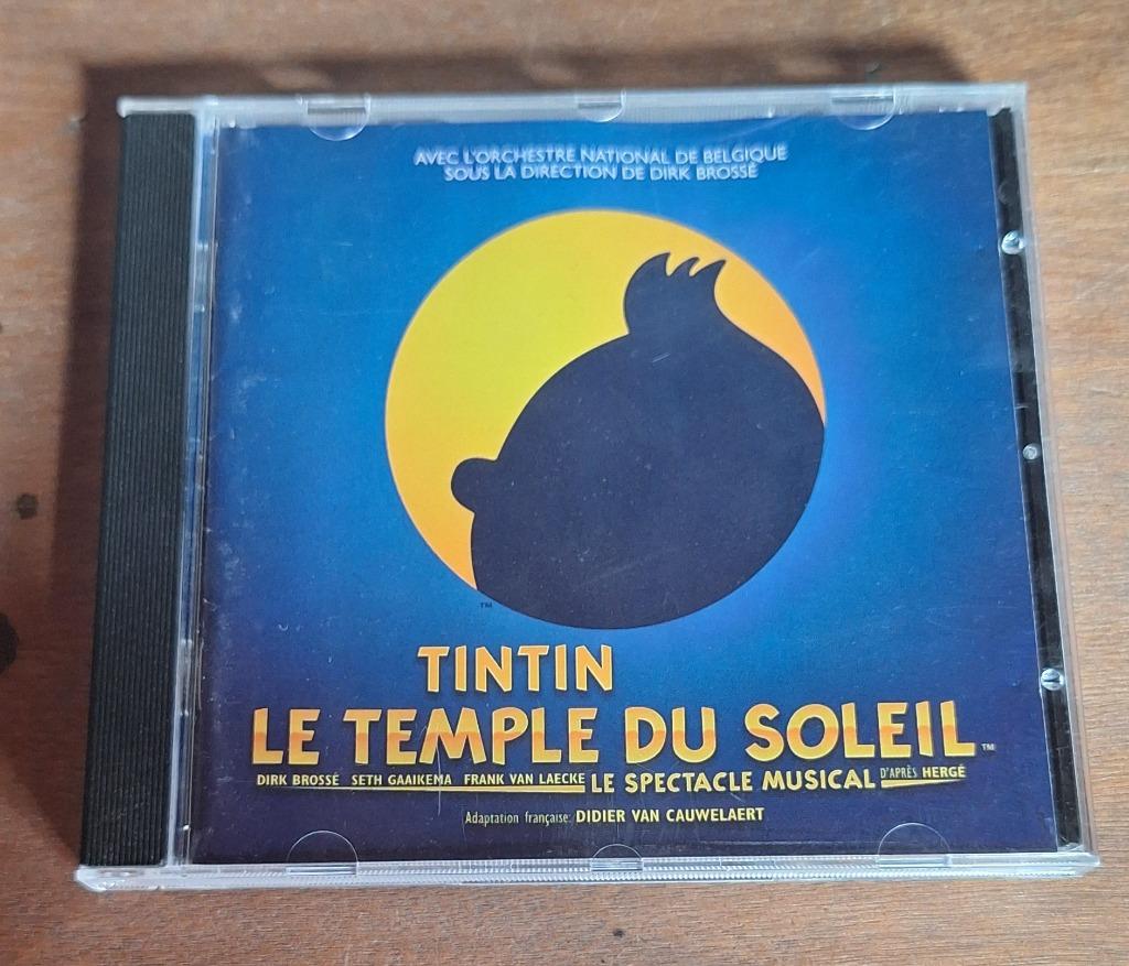 Cd du spectacle Tintin et le temple du soleil, Enlèvement, Tintin, Neuf, Autres types