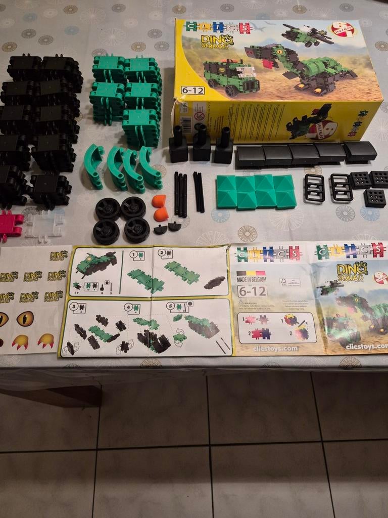 Clics Dino Squad 6 in 1 (6+), Ophalen