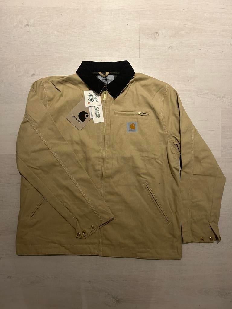 Veste Carhartt en tissu beige - taille L, Enlèvement ou Envoi, Taille 52/54 (L), Beige