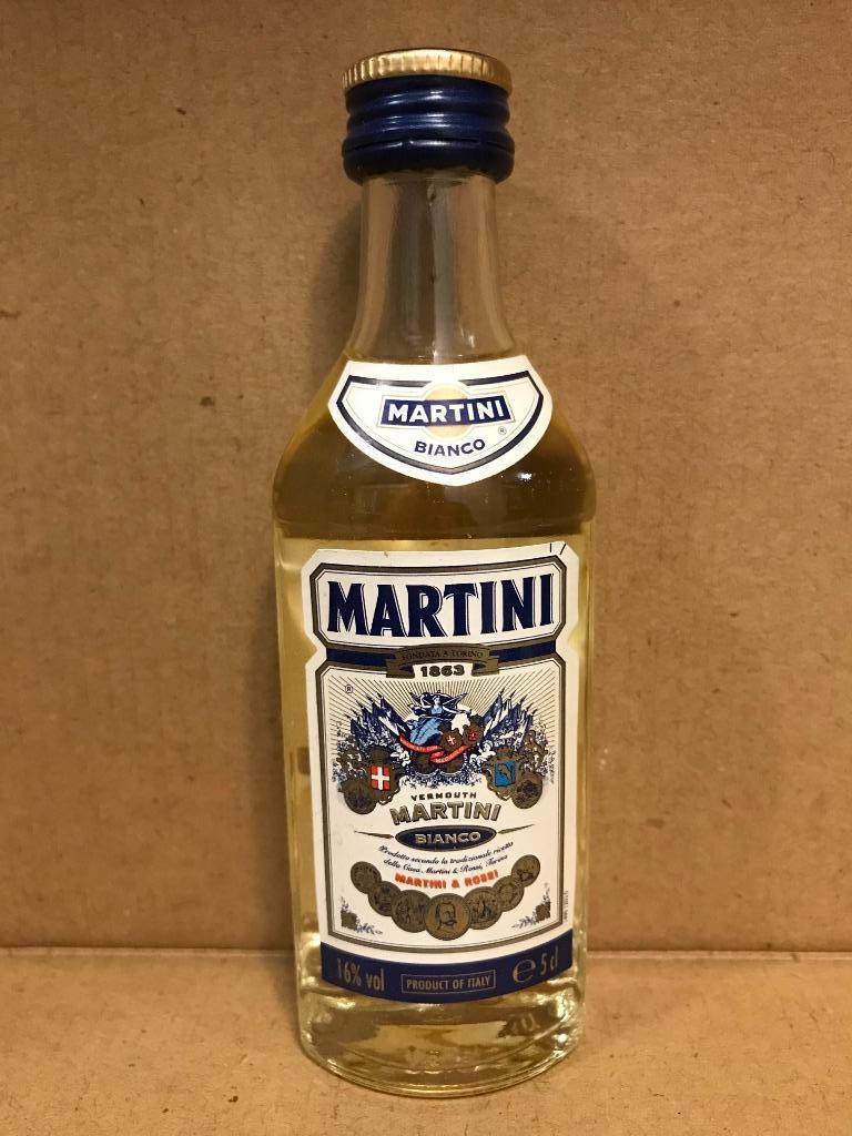 Vermouth Martini Bianco - Proefflesje alcohol - 5 cl, Overige typen, Nieuw, Vol, Italië