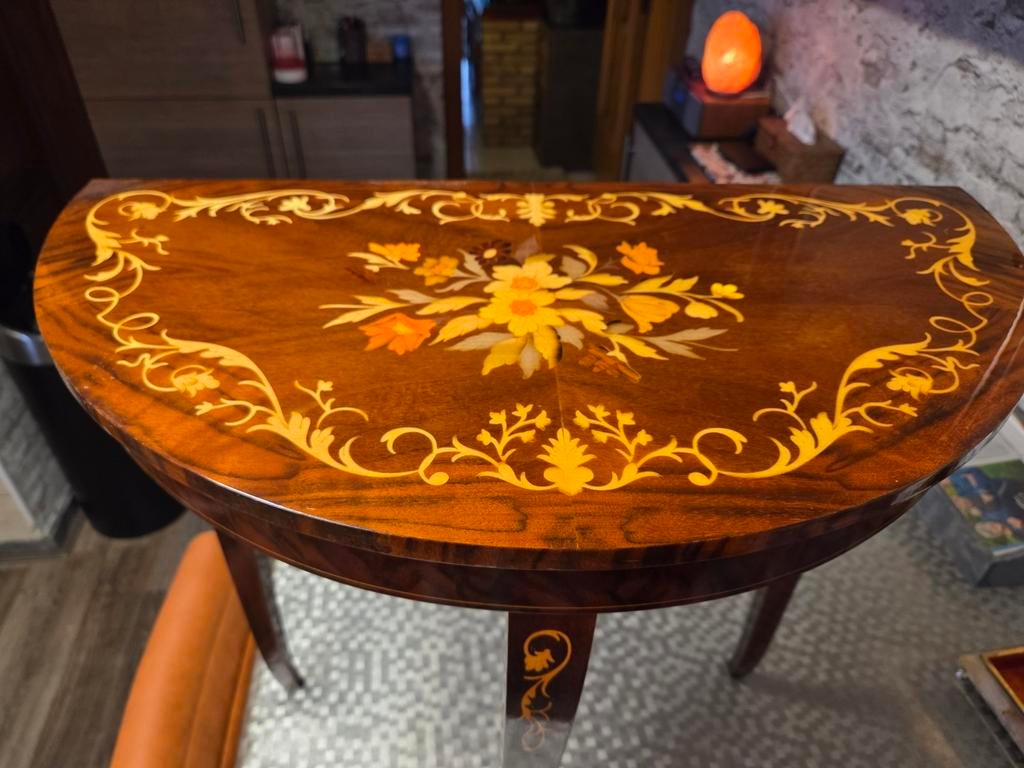 table à bijoux italienne vintage avec boîte à musique, Enlèvement