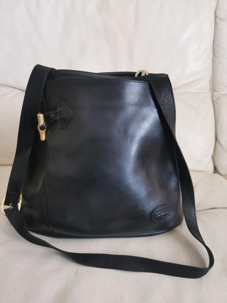 Sac Longchamp, Enlèvement ou Envoi, Utilisé, Noir