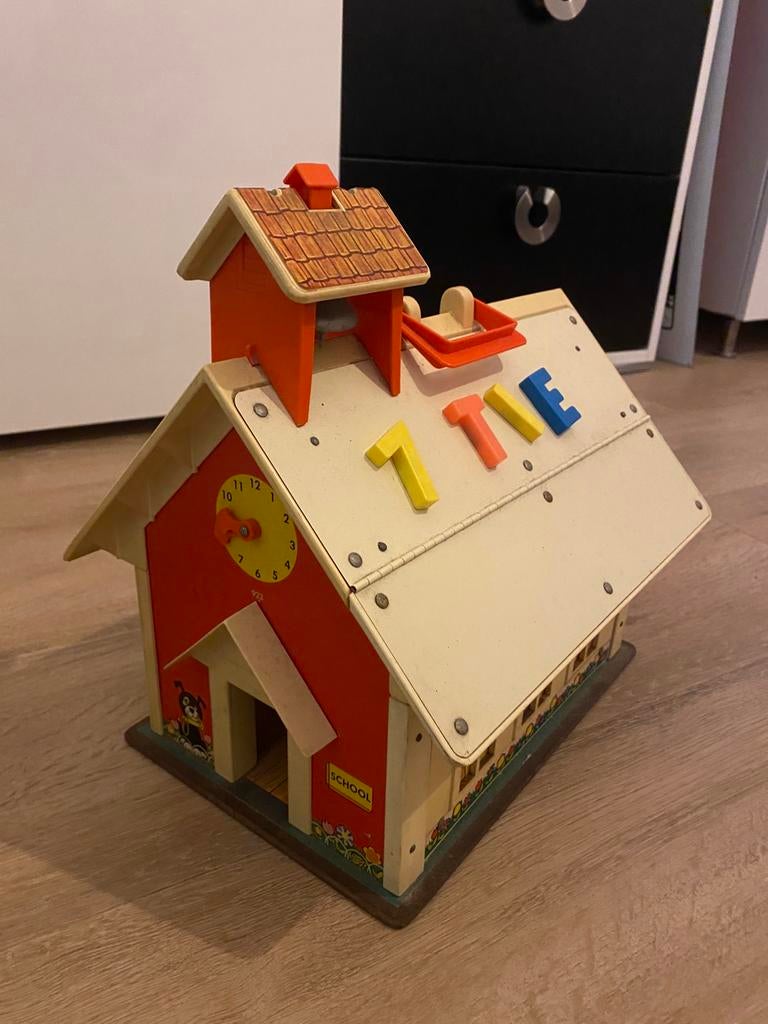 École Fisher-Price vintage, Enfants & Bébés, Jouets | Fisher-Price, Enlèvement ou Envoi, Comme neuf