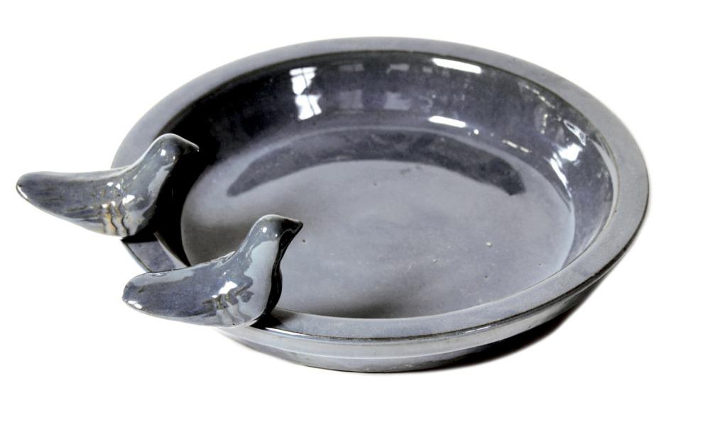 VOGELBAD ROND GREIGE GROOT Nieuw, Ophalen of Verzenden, Nieuw