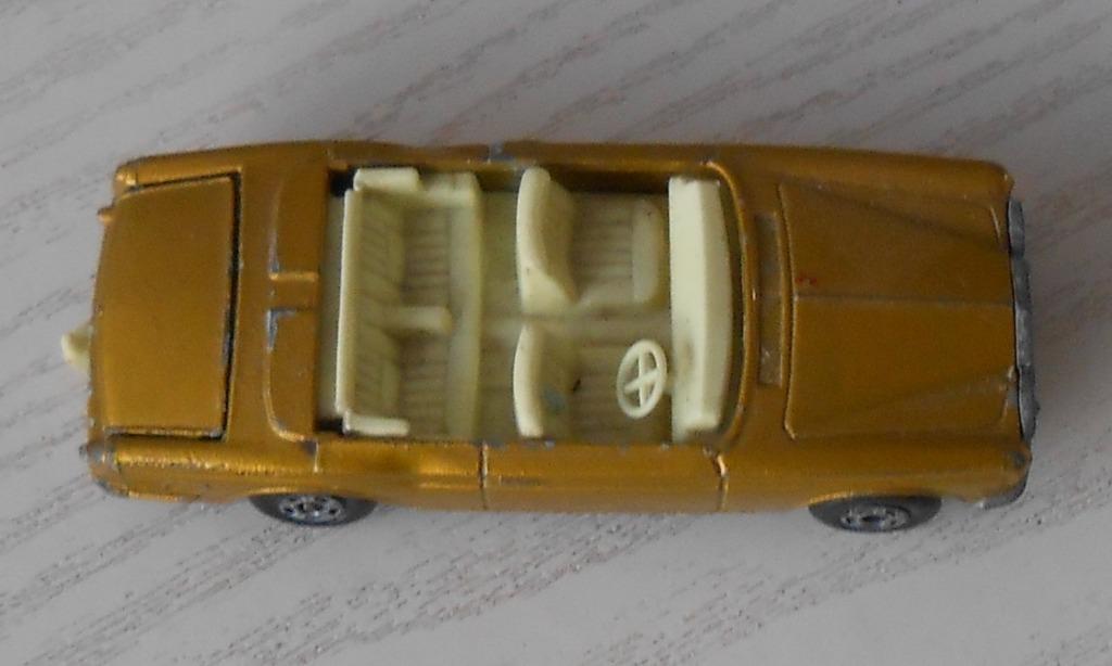 Matchbox auto - Rolls Royce Silver Shadow coupé - 1969, Ophalen of Verzenden, Gebruikt, Auto, Matchbox